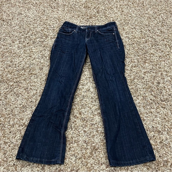 Express Jeans Bootcut 0 Regular Mid Rise Jeans - Picture 1 of 5
